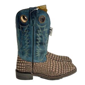 Smoky Mountain Kids Reptile Leather Boots
